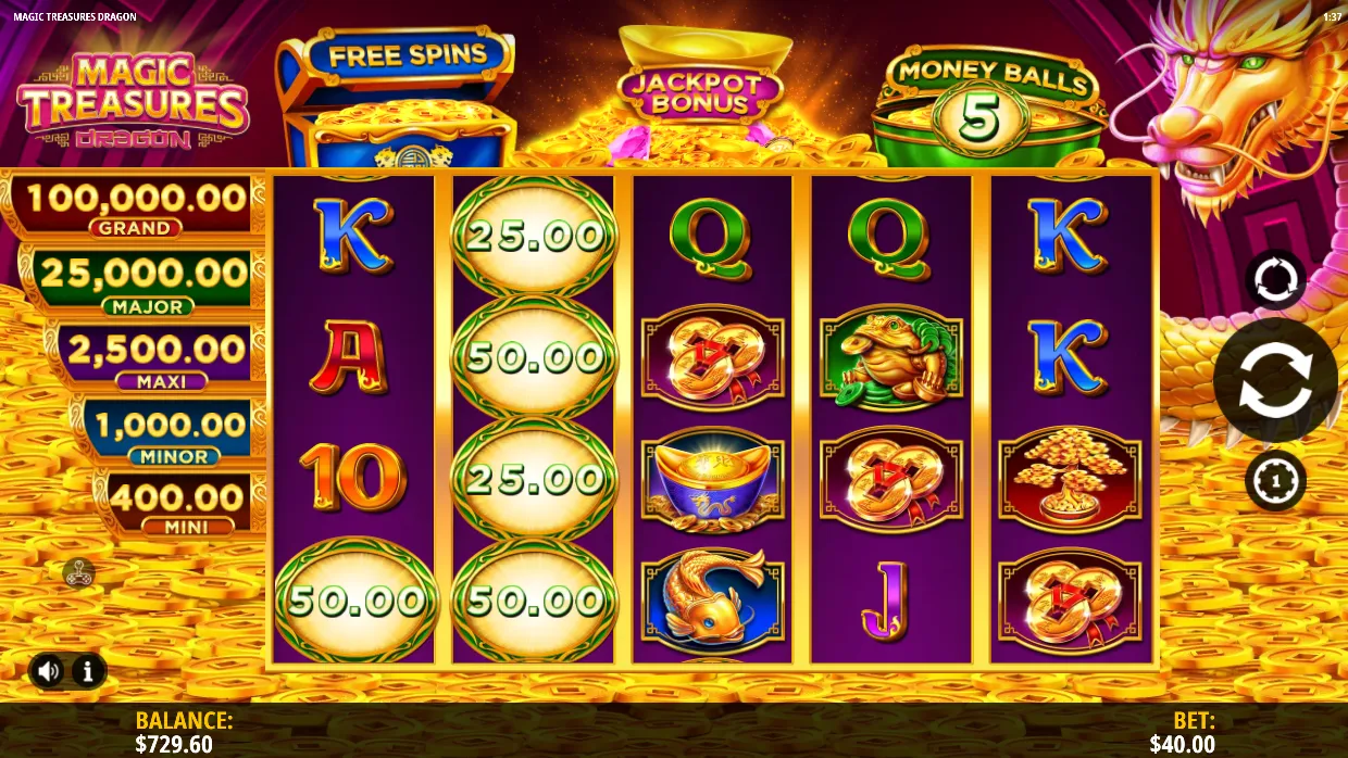 Magic Treasures Dragon Slot