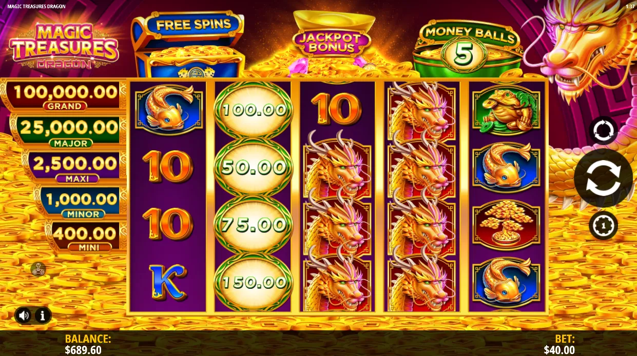 Magic Treasures Dragon demo